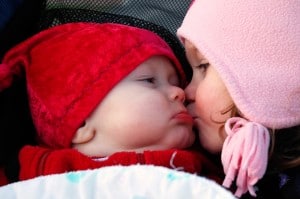 baby kiss