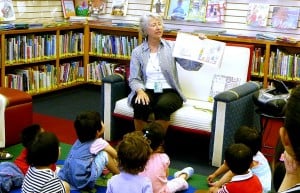 Teacher Reading to Kids