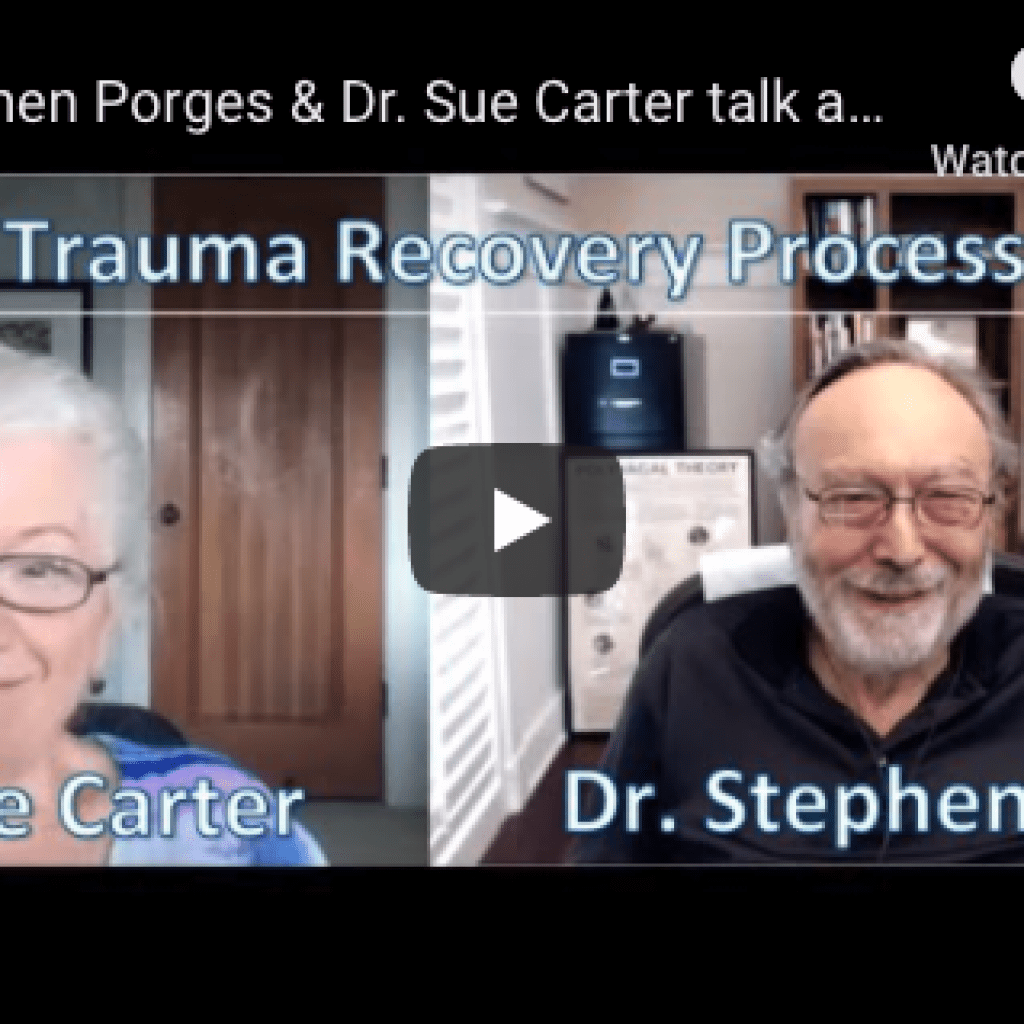 Dr. Stephen Porges & Dr. Sue Carter talk about TRE and its contribution to the trauma perspective.