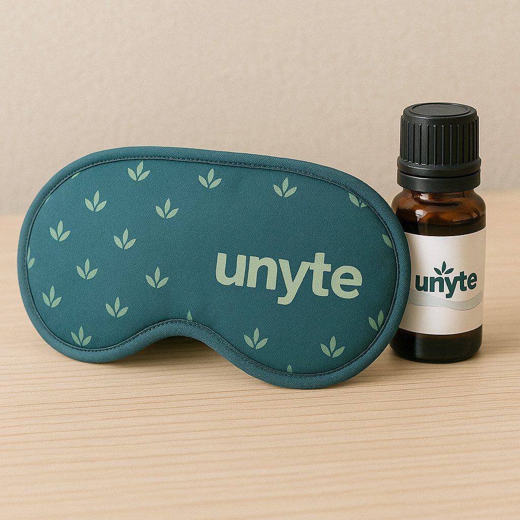 eye mask & essential oil